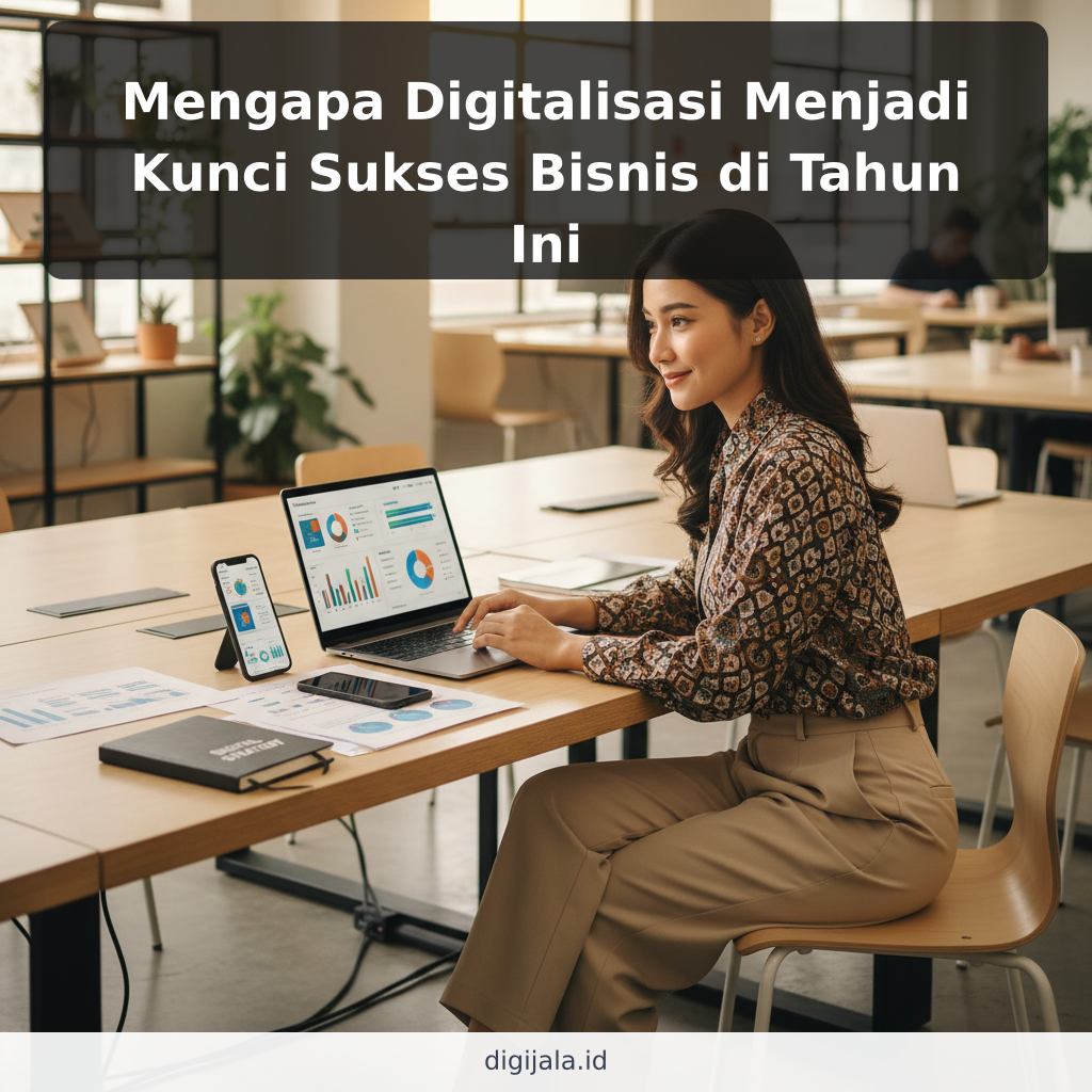 Mengapa Digitalisasi Menjadi Kunci Sukses Bisnis di Tahun Ini