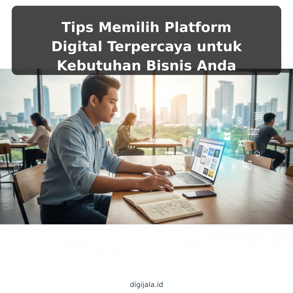 Tips Memilih Platform Digital Terpercaya untuk Kebutuhan Bisnis Anda