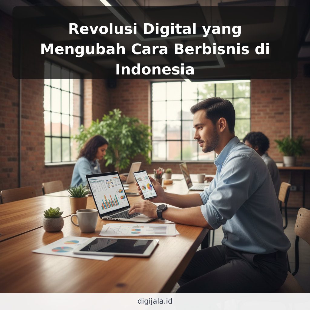 Revolusi Digital yang Mengubah Cara Berbisnis di Indonesia