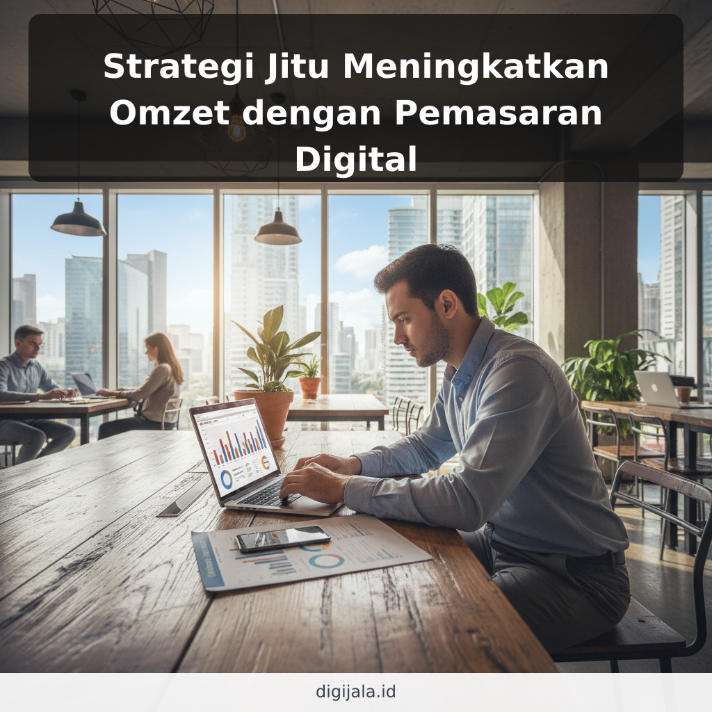 Strategi Jitu Meningkatkan Omzet dengan Pemasaran Digital