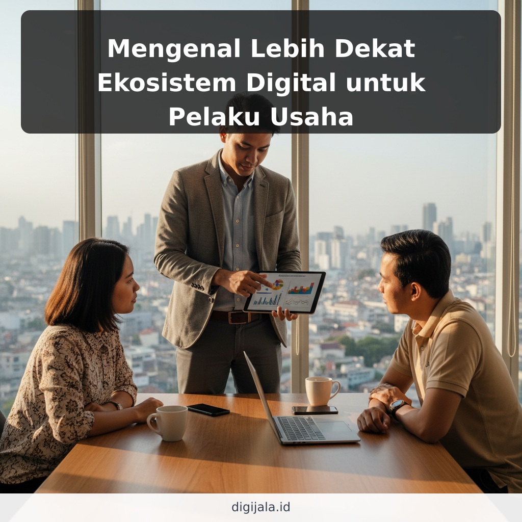 Mengenal Lebih Dekat Ekosistem Digital untuk Pelaku Usaha