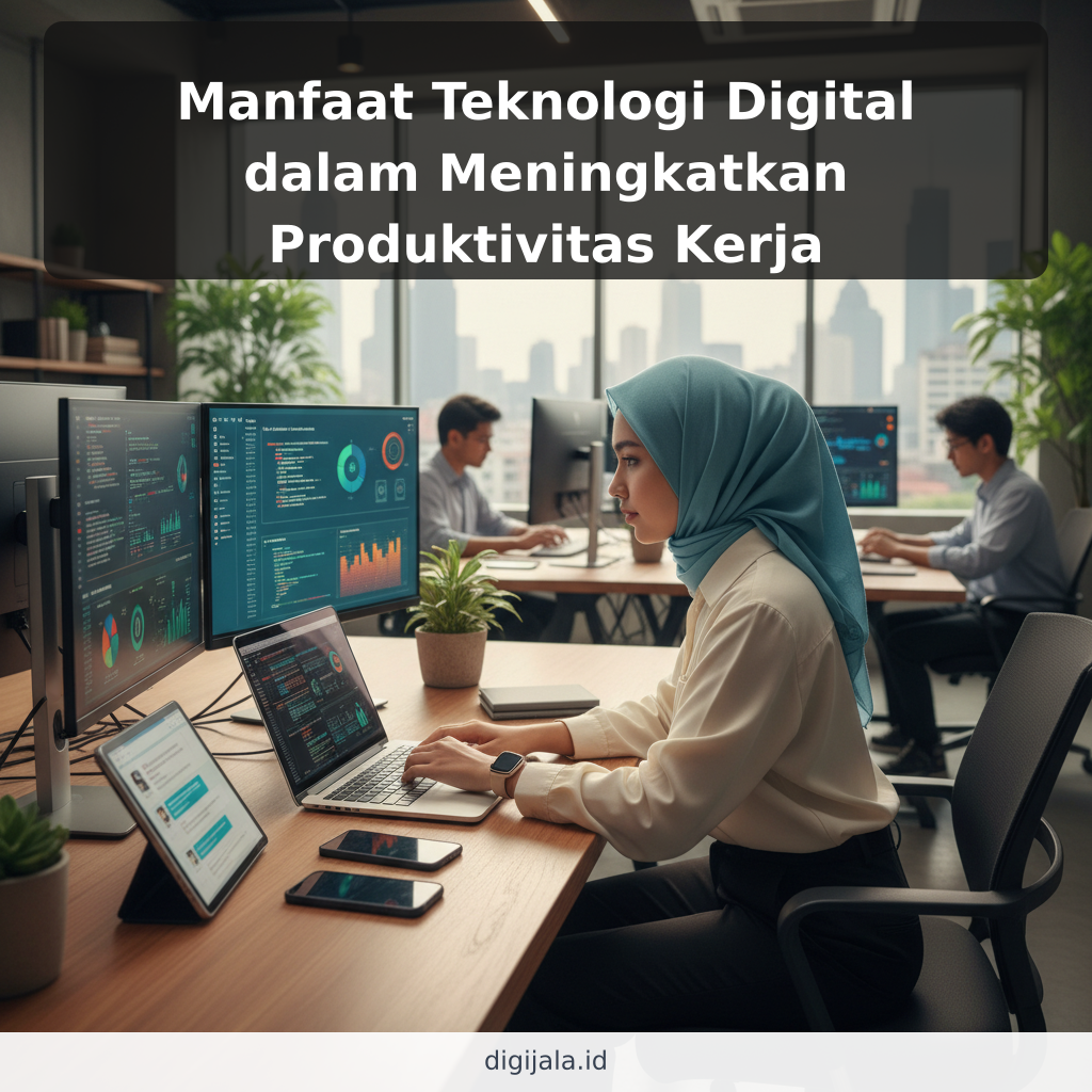 Manfaat Teknologi Digital dalam Meningkatkan Produktivitas Kerja