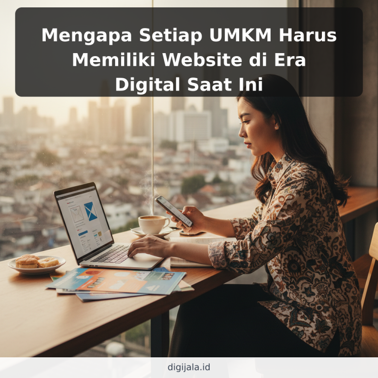 Mengapa Setiap UMKM Harus Memiliki Website di Era Digital Saat Ini