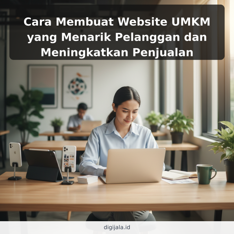 Cara Membuat Website UMKM yang Menarik Pelanggan dan Meningkatkan Penjualan