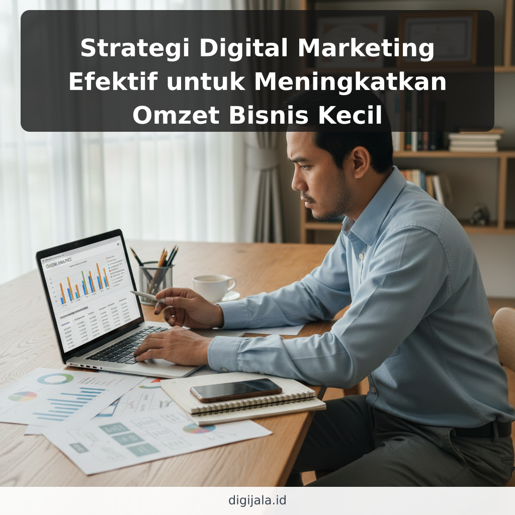 Strategi Digital Marketing Efektif untuk Meningkatkan Omzet Bisnis Kecil