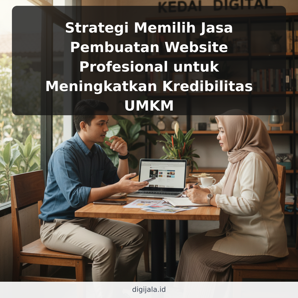 Strategi Memilih Jasa Pembuatan Website Profesional untuk Meningkatkan Kredibilitas UMKM