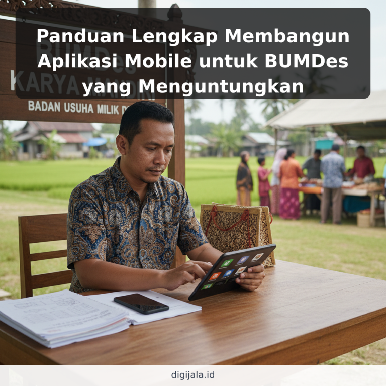 Panduan Lengkap Membangun Aplikasi Mobile untuk BUMDes yang Menguntungkan