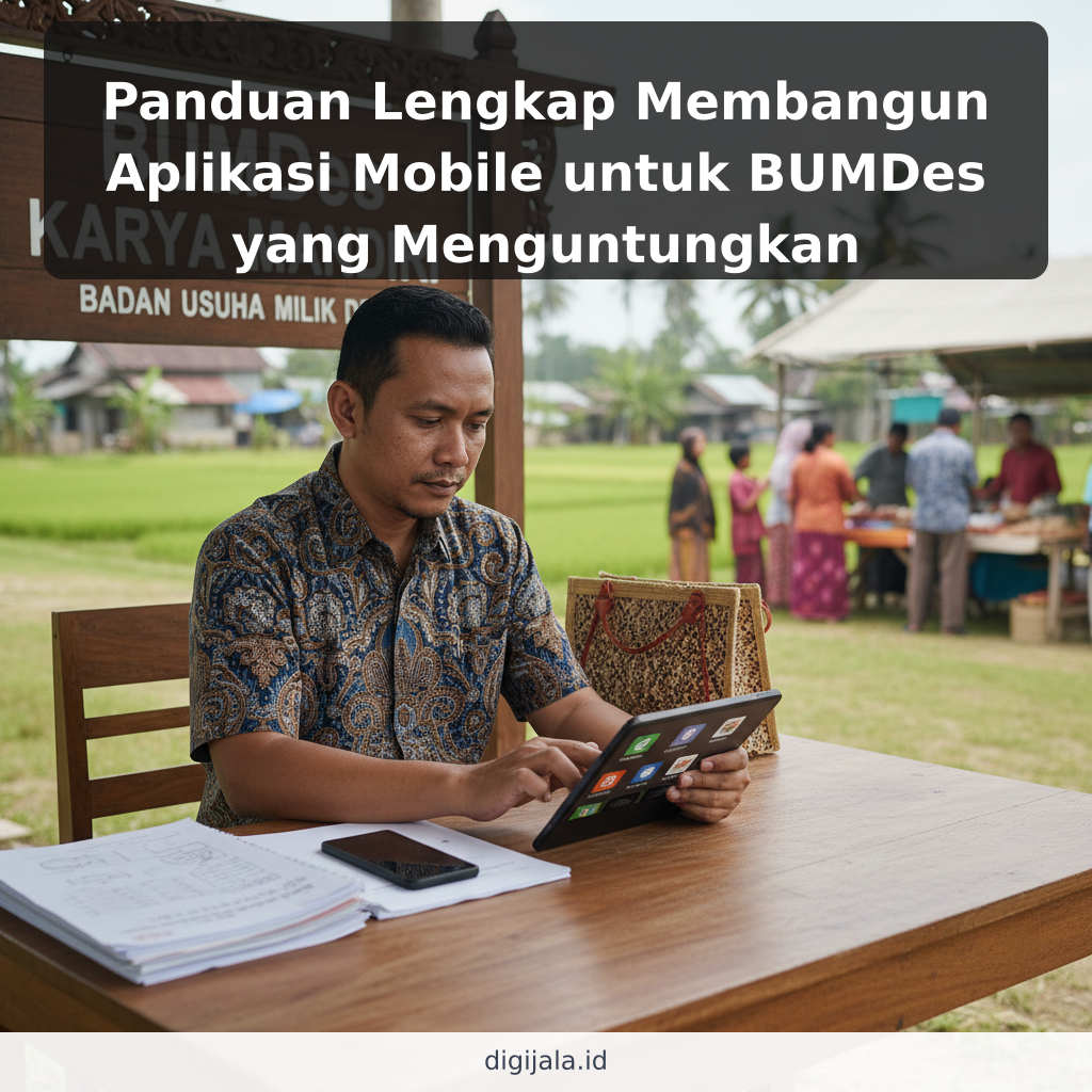 Panduan Lengkap Membangun Aplikasi Mobile untuk BUMDes yang Menguntungkan