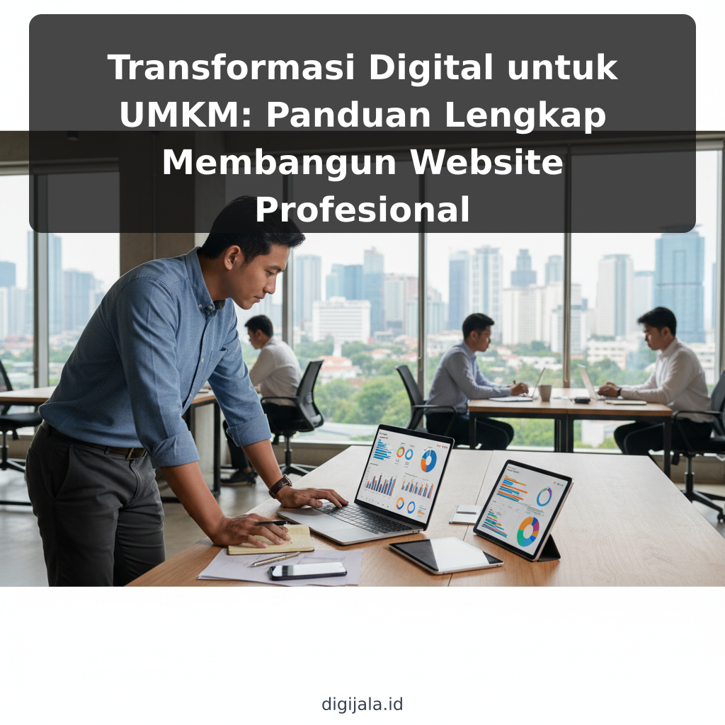 Transformasi Digital untuk UMKM: Panduan Lengkap Membangun Website Profesional