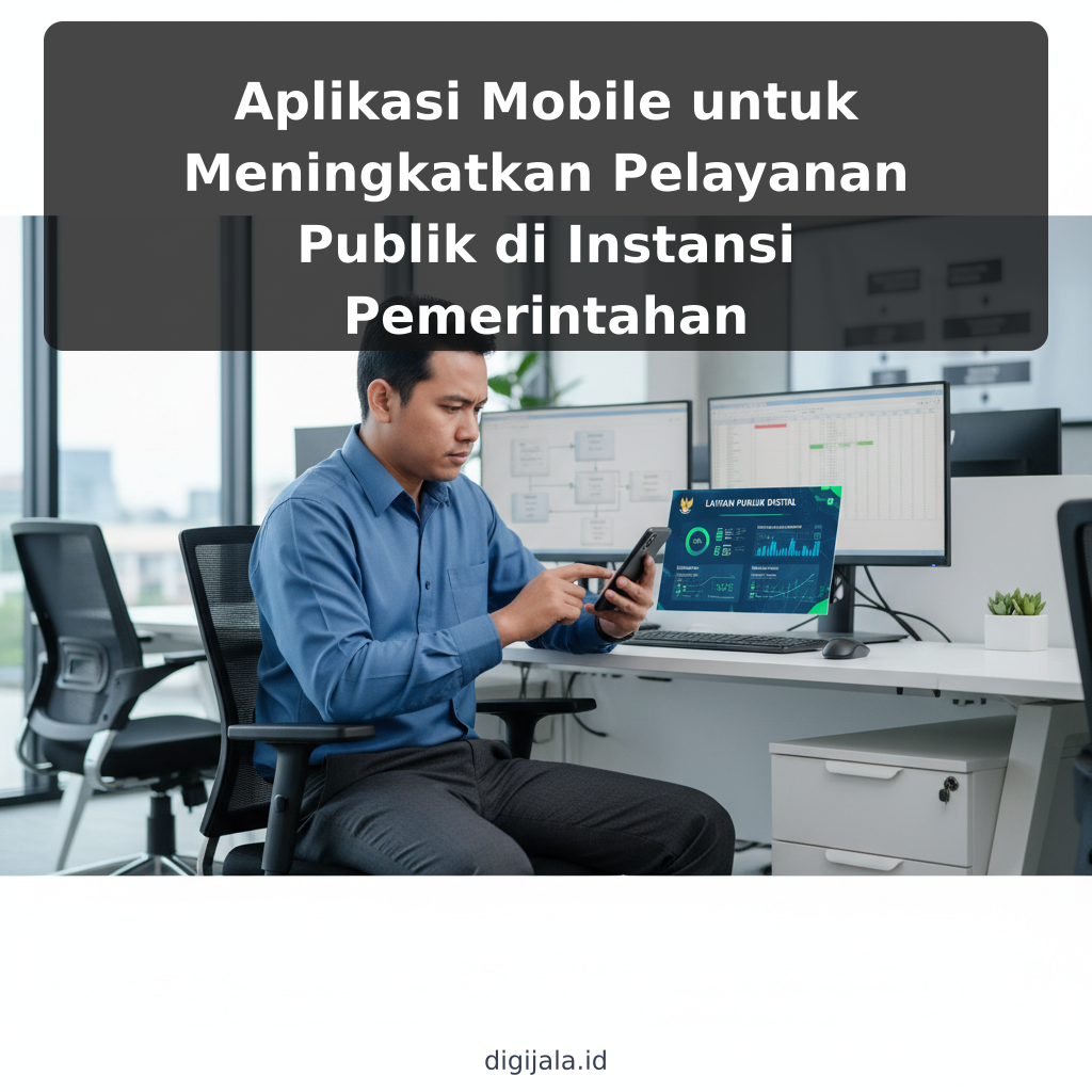 Aplikasi Mobile untuk Meningkatkan Pelayanan Publik di Instansi Pemerintahan