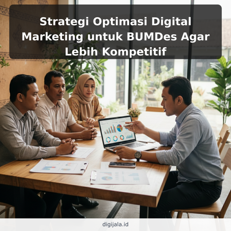 Strategi Optimasi Digital Marketing untuk BUMDes Agar Lebih Kompetitif