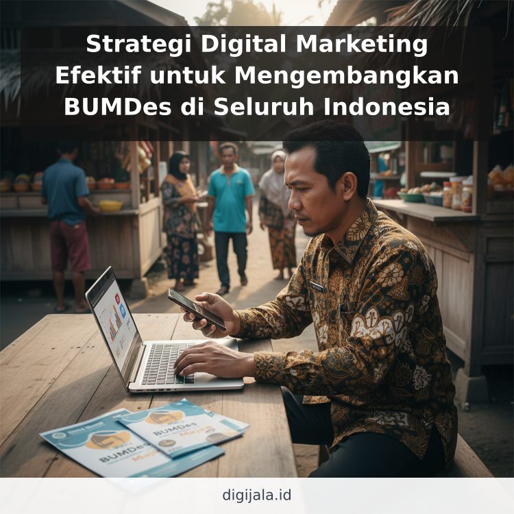 Strategi Digital Marketing Efektif untuk Mengembangkan BUMDes di Seluruh Indonesia