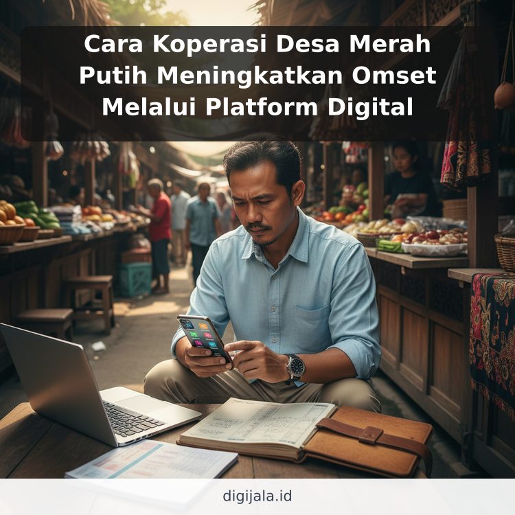 Cara Koperasi Desa Merah Putih Meningkatkan Omset Melalui Platform Digital