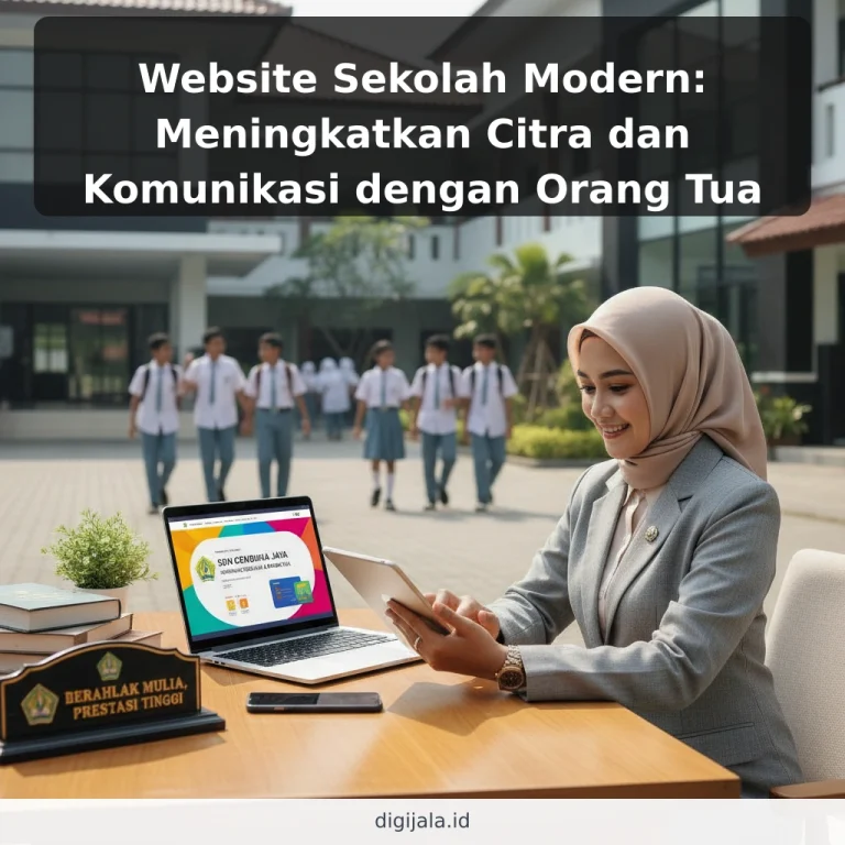 Website Sekolah Modern: Meningkatkan Citra dan Komunikasi dengan Orang Tua
